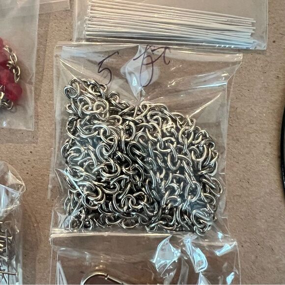 Over 10 Bundles of Jewelry Making Supplies - Picture 8 of 12
